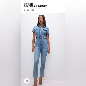 Good American fit for success jumpsuit | size 3 (fits US 8-10)